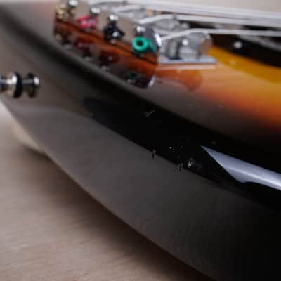 Fender JB-62 Jazz Bass Reissue MIJ 2007 Sunburst Made in Japan w/ Bag image 8