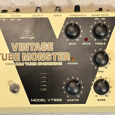 Behringer VT999 Vintage Tube Monster Vacuum Tube Overdrive | Reverb