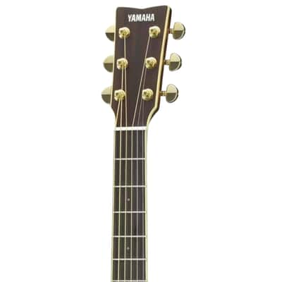Yamaha L Series Mahogany Small Body Acoustic Guitar image 3