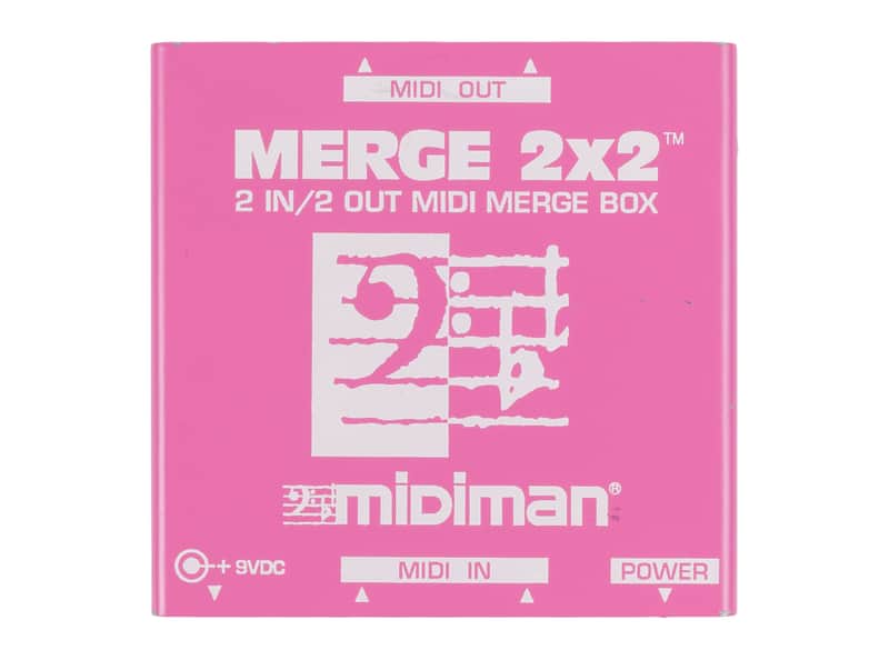 MIDIman Merge 2x2 MIDI Merge Box image 1