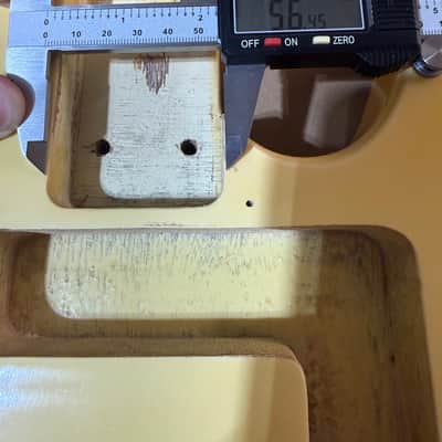 Vintage Telecaster Style Electric Guitar Body Import Blonde image 7