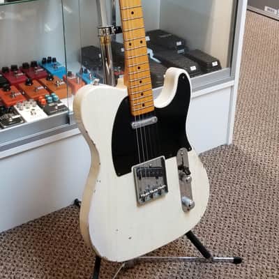 used 2018 Fender Custom Shop '54 Telecaster Relic in Aged White Blonde, Excellent Condition with OHSC! image 5