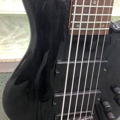 DEAN Edge 6 String Bass Guitar - Black image 6