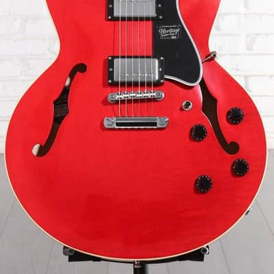 Heritage Standard II H-535 Semi-hollowbody Electric Guitar - Trans Cherry (H535StdIITChd2) image 4