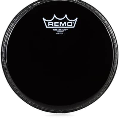 Remo Ambassador Ebony Drumhead - 8 inches image 2