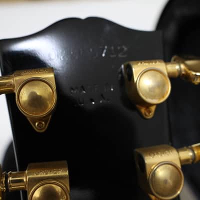 Gibson USA Custom Shop 2005 ES-355 Gold Hardware Ebony Finger Board Hard case image 13