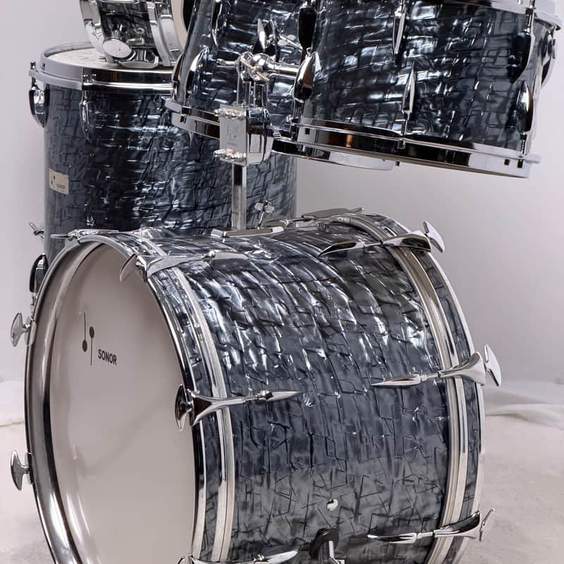 60s Sonor Sonor Vintage Teardrop Slate Pearl