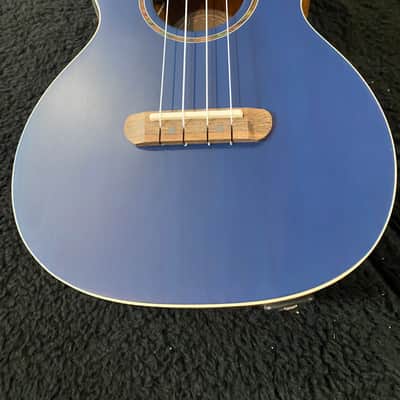 Fender Dhani Harrison Ukulele Sapphire Blue #CAU2112040 (1lbs, 9.2oz) image 2
