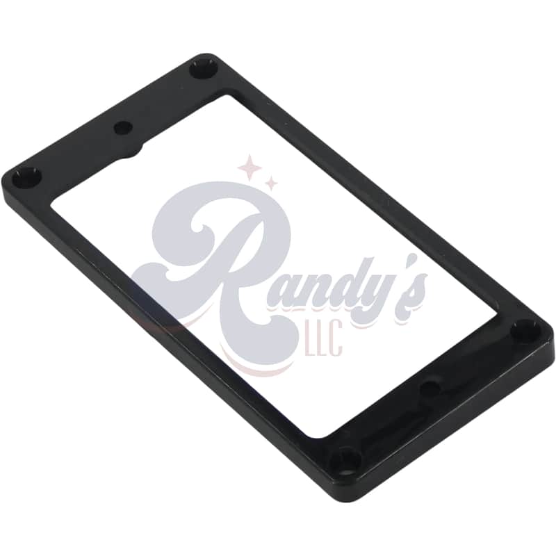 Norlin MRF-FB Humbucker Pickup Flat Mounting Ring (Black) for Gibson® Guitars-Short/Neck image 1