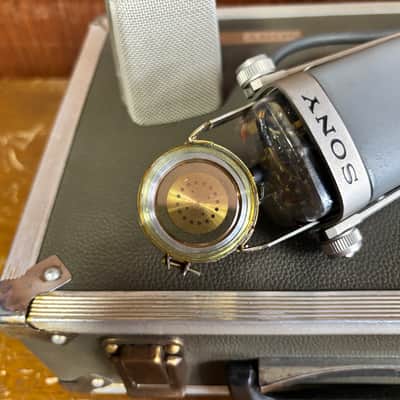 SONY C-38B C38B Multi-Pattern Condenser Microphone w/ carrying case #2 image 11