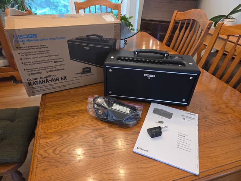 Boss Katana-Air EX 35-Watt 2x5" Wireless Guitar Combo 2023 - Present - Black image 1
