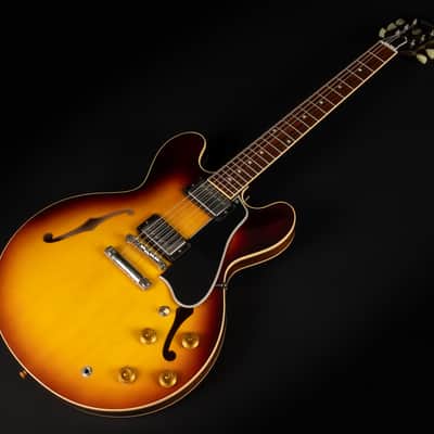 2020 Gibson Custom Shop '59 ES-335 Reissue - Vintage Burst VOS | USA 1959 Semi-Hollow 3.49kg | CoA OHSC image 5