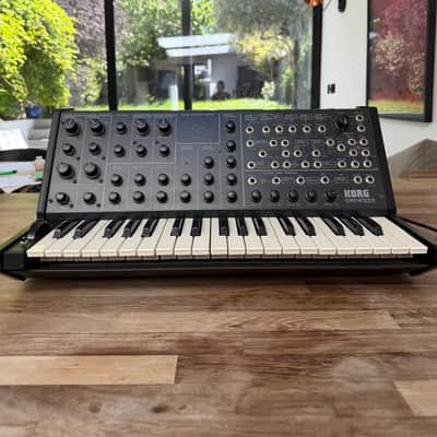 Korg MS-20 1970s - Black serviced by Sound Gas