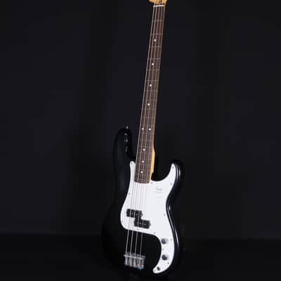 Fender Standard Precision Bass, Laurel FB, Black image 6