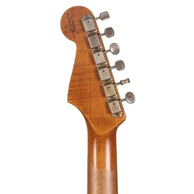 Fender Custom Shop '60s Roasted HS Stratocaster Heavy Relic Sonic Blue image 15