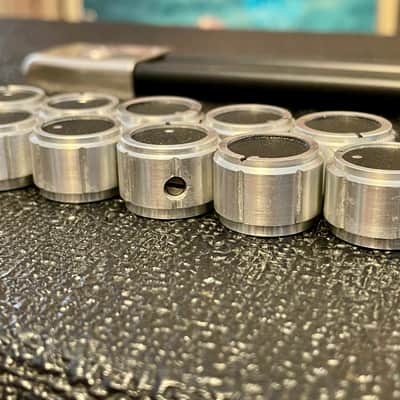 Vintage Peavey Aluminum Control Knobs Set Of 10 image 3