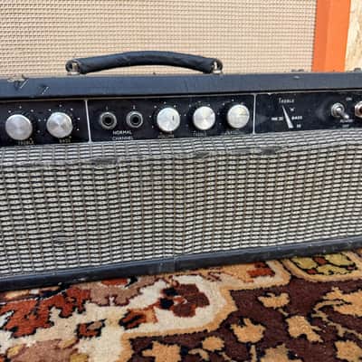 Vintage 1960s Selmer Treble N Bass 50 MKIII MK3 Valve Guitar Amplifier Players image 4