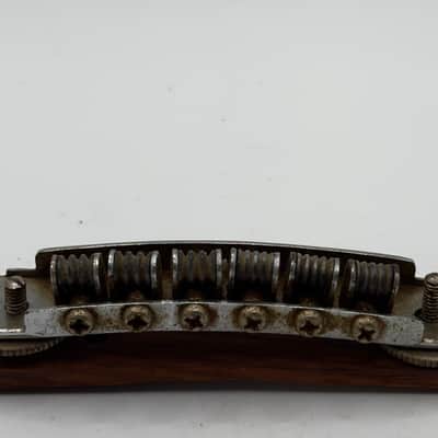 Teisco Hollowbody Electric Guitar Bridge MIJ Japan 1970s - Chrome image 1