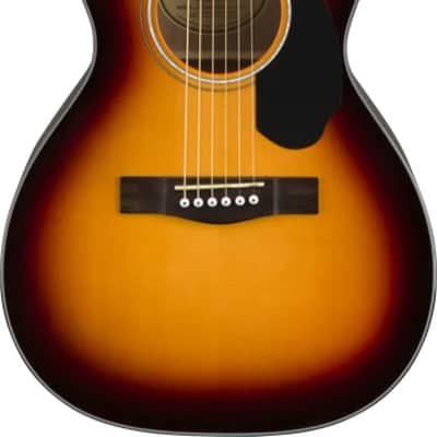 Fender Classic Design CP-60S Parlour Sunburst Acoustic Guitar image 1