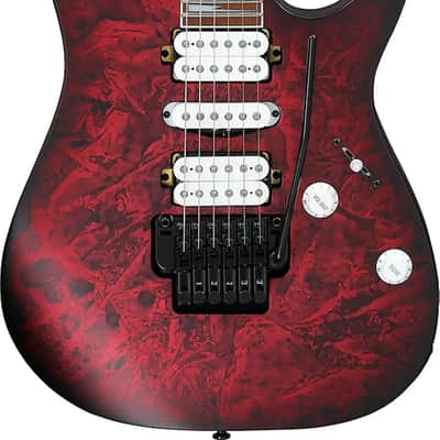 Ibanez RG470DXW Standard Electric Guitar, Jatoba Fingerboard, Wine Red Frozen Matte image 2