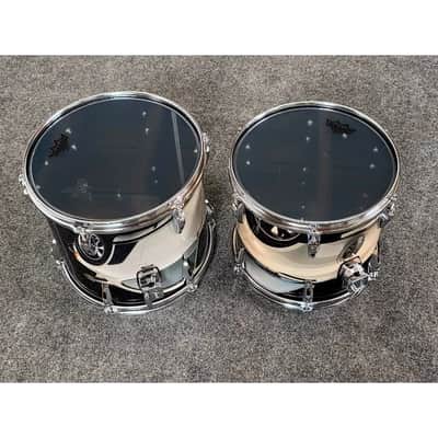 Used Remo Mastertouch 7pc Drum Set Custom Porsche Wrap - Very Good image 14