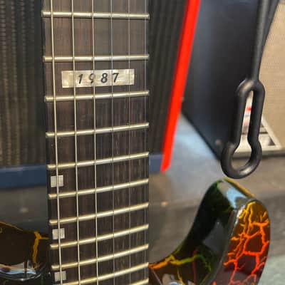 ESP LTD Eclipse '87 Present - Rainbow Crackle image 3