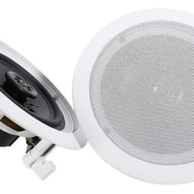 Rockville Rock Zone 8 Ch. Amplifier+(32) 6.5" White Ceiling Speakers For Hotel image 9