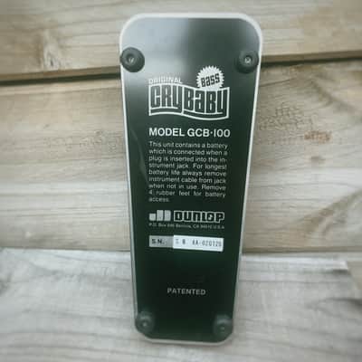 Dunlop GCB100 Bass Cry Baby Wah image 3