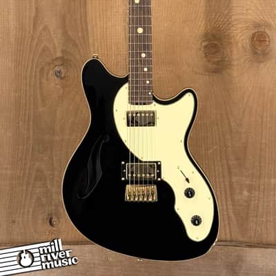 Cave & Canary Solaris Baritone 2025 Black w/ Original Tweed Gig Bag – Used image 2