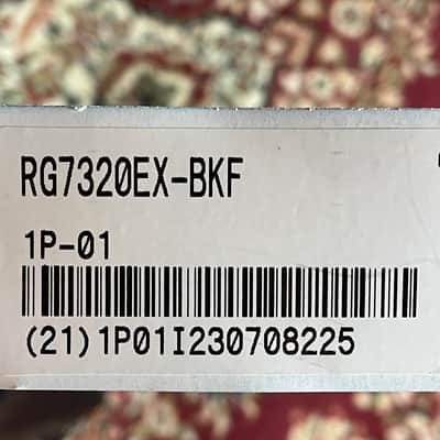 Ibanez RG7320EX-BKF Black Flat + 7-String + NEW/B-Stock image 9