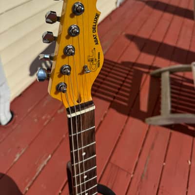 G&L ASAT Deluxe Cherry Sunburst 2000’s - Cherry Sunburst image 15