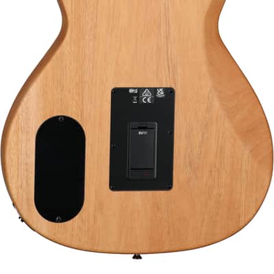 Fender Highway Parlor Thinline Acoustic-Electric Guitar (with Gig Bag), Natural Bild 7