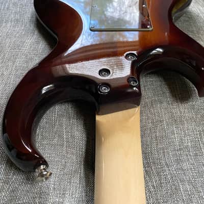 Rick Turner Electroline Guitar - Roasted Ash Sunburst image 10