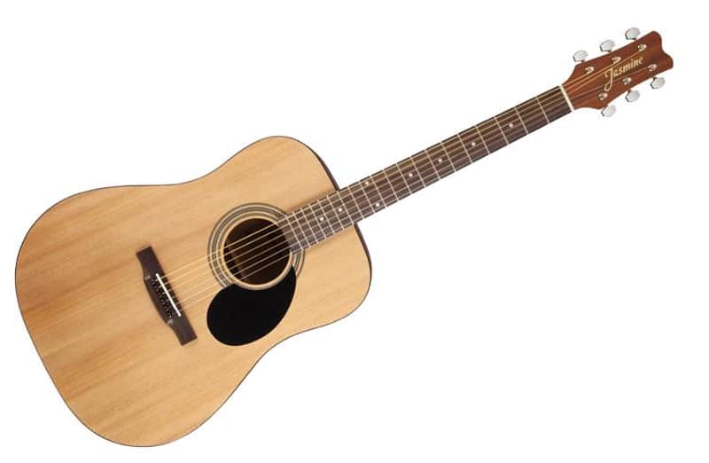 Jasmine S35 Acoustic Guitar, Natural, Dreadnought image 1