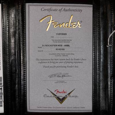 Fender Custom Shop 1951 Nocaster - Aged Nocaster Blonde, NOS image 13