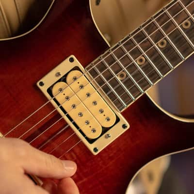 Washburn - American Hawk '78 Resissue Sunburst Wing Series Hawk Double Cutaway Electric Guitar! HAWK1-VSB image 2