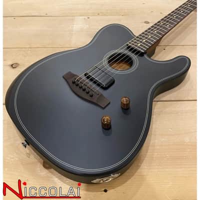 FENDER Acoustasonic Standard Telecaster, Black image 10