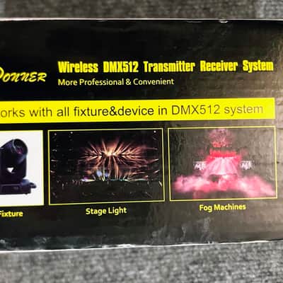 Donner Wireless DMX512 5 Receiver / 1 Transmitter image 3