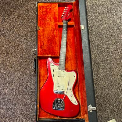 1965 Jazzmaster L-Series Candy Apple Red w/ OHSC image 9