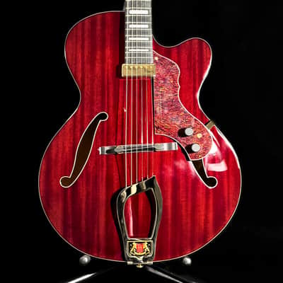 Hagstrom HL-550 w/Case - Natural Mahogany *USA Small Business* image 2