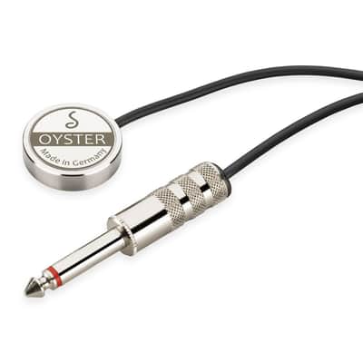 Schaller Germnay S/P Oyster Piezo Acoustic Instrument/Guitar Pickup, Nickel image 1
