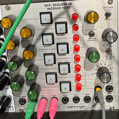 Behringer 1050 Mix-Sequencer Eurorack Module 2021 - Present - Silver image 1