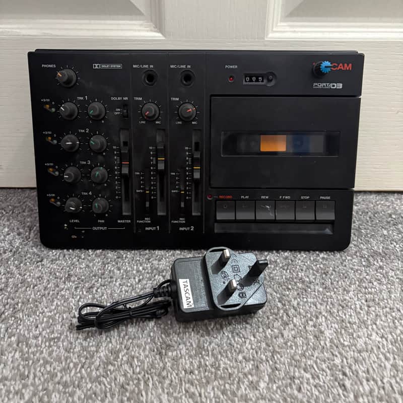 TASCAM Porta 03 mkII Ministudio 4-Track Cassette Recorder | Reverb UK