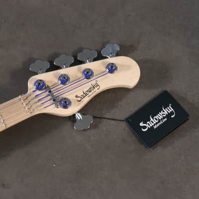 Sadowsky Vintage M style 2023 - Dark Burgundy Black Burst image 4
