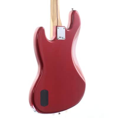 Fender Mexico Deluxe Active Jazz Bass Candy Apple Red [MX11036868] (04/09) image 9