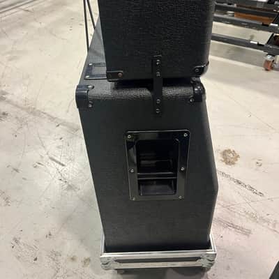 Marshall JCM 900 Model 4100 Amp Head with 1960A 4x12 Cabinet half stack - Black w/ Road Case image 8