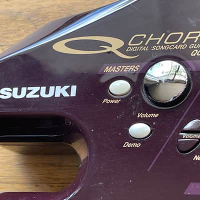 Suzuki QC-1 QChord 2001 - Gloss Burgundy / Wine Red with Chrome & Pearloid Accents image 4