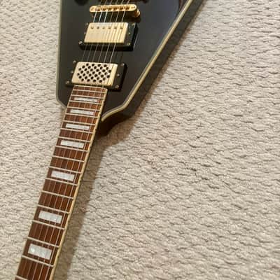 ESP Pauls Smith Mini Flying - V 2014 - See-Through Black | Reverb