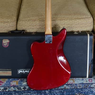 1964 Fender Jaguar Candy Apple Red w/OHSC image 3