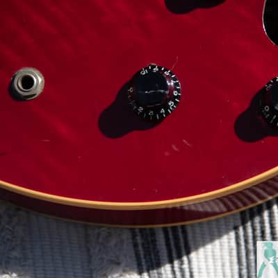 1997 Gibson (Good Wood Years) ES-335 Dot Figured - Cherry Red - Yamano Hand Picked Export - Pro Set Up! (Perfect Frets/Action/Intonation) - Tons of MOJO image 14